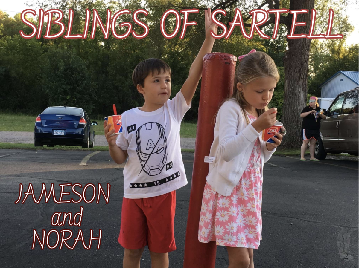 Norah and Jameson have lived their whole lives in Sartell. (Photo used with permission Norah Frie)